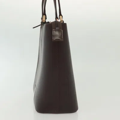 Pre-owned Burberry Brown Leather Tote Bag ()