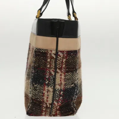 Pre-owned Burberry Brown Wool Tote Bag ()