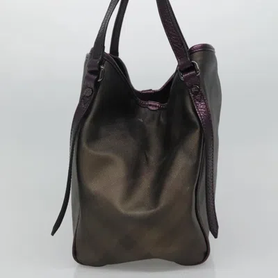 Pre-owned Burberry Canterbury Brown Canvas Tote Bag ()
