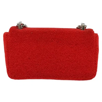 Pre-owned Burberry Lola Red Synthetic Shoulder Bag ()