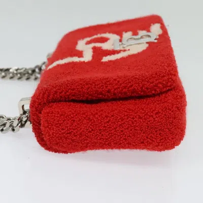 Pre-owned Burberry Lola Red Synthetic Shoulder Bag ()