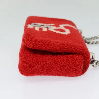 Pre-owned Burberry Lola Red Synthetic Shoulder Bag ()