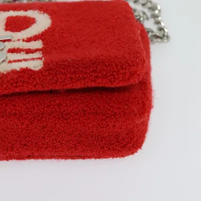 Pre-owned Burberry Lola Red Synthetic Shoulder Bag ()