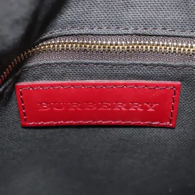 Pre-owned Burberry Nova Check Beige Canvas Tote Bag () In Sand