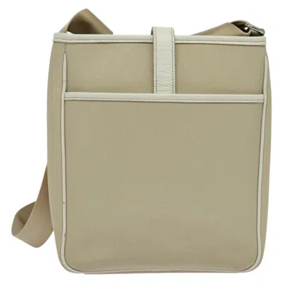 Pre-owned Burberry Nova Check Beige Nylon Shoulder Bag () In Sand