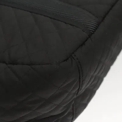 Pre-owned Burberry Nova Check Black Nylon Tote Bag ()