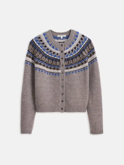 Alex Mill Charlotte Fairisle Sweater In Wool In Multi