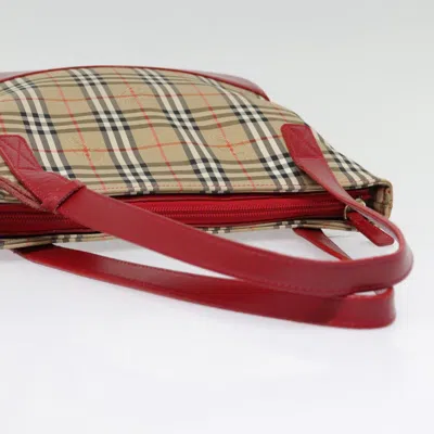 Pre-owned Burberry Tote Bag Beige Canvas Tote Bag () In Sand