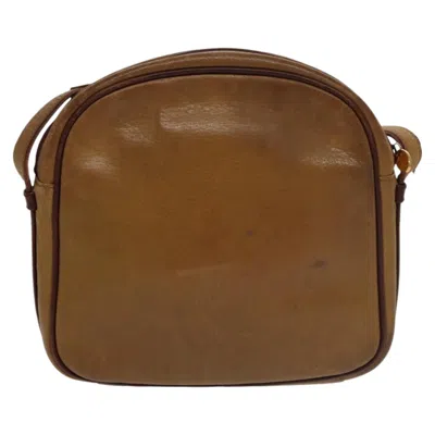 Pre-owned Cartier Must Line Brown Leather Shoulder Bag ()