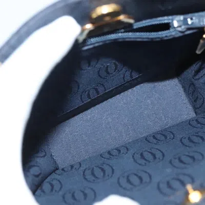 Pre-owned Cartier Navy Cotton Shoulder Bag () In Blue
