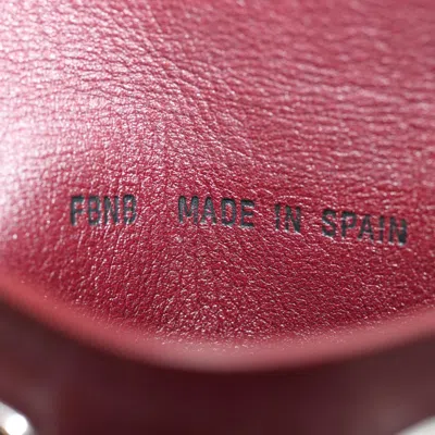 Pre-owned Cartier Porte Clés Black Leather Wallet  ()