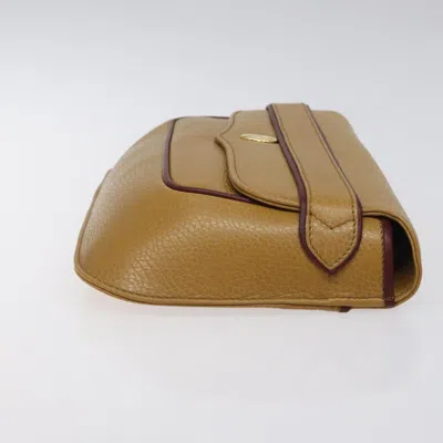Pre-owned Cartier Yellow Leather Clutch Bag ()