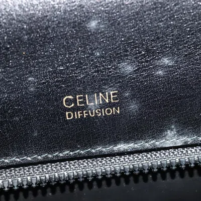 Pre-owned Celine Céline - Black Leather Shoulder Bag ()