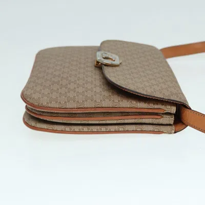 Pre-owned Celine Céline Beige Canvas Shoulder Bag () In Sand