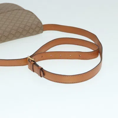 Pre-owned Celine Céline Beige Canvas Shoulder Bag () In Sand
