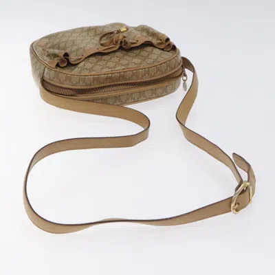 Pre-owned Celine Céline Beige Canvas Shoulder Bag () In Sand
