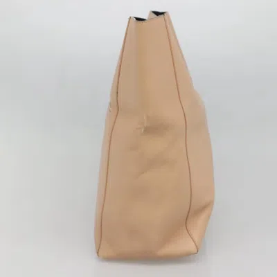 Pre-owned Celine Céline Beige Leather Clutch Bag () In Sand