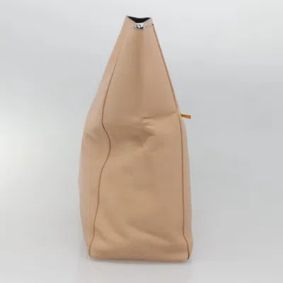 Pre-owned Celine Céline Beige Leather Clutch Bag () In Sand