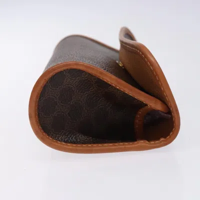 Pre-owned Celine Céline Beige, Brown Pvc Clutch Bag () In Multi