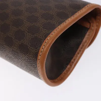 Pre-owned Celine Céline Beige, Brown Pvc Clutch Bag () In Multi