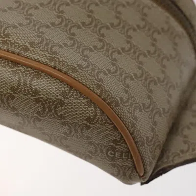 Pre-owned Celine Céline Belt Beige Canvas Shoulder Bag () In Sand