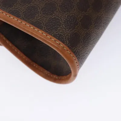 Pre-owned Celine Céline Beige, Brown Pvc Clutch Bag () In Multi