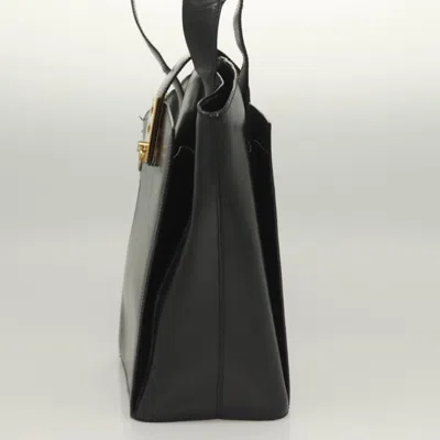 Pre-owned Celine Céline Black Leather Tote Bag ()