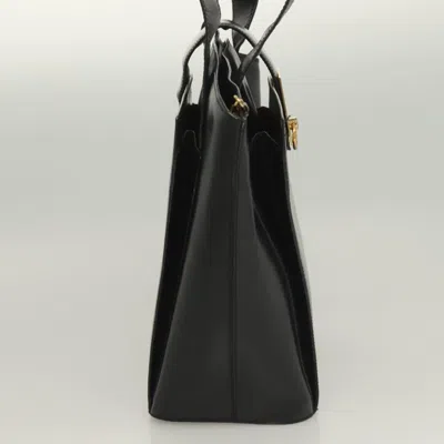 Pre-owned Celine Céline Black Leather Tote Bag ()