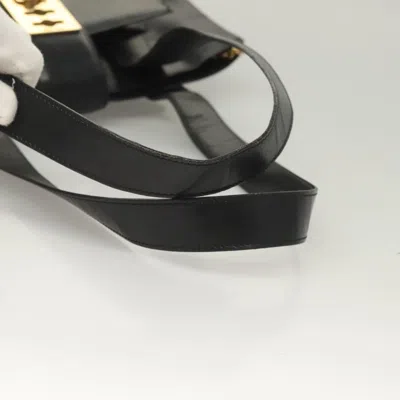 Pre-owned Celine Céline Black Leather Tote Bag ()