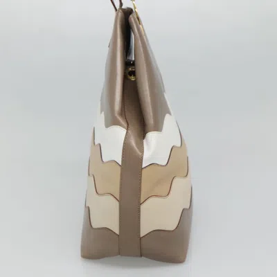 Pre-owned Celine Céline Logo Du Cercle Multicolour Leather Shoulder Bag ()