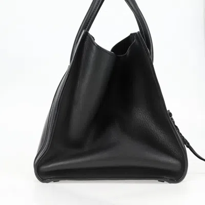 Pre-owned Celine Céline Luggage Phantom Black Leather Tote Bag ()