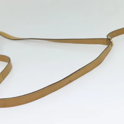 Pre-owned Celine Céline Macadam Beige Canvas Shoulder Bag () In Sand