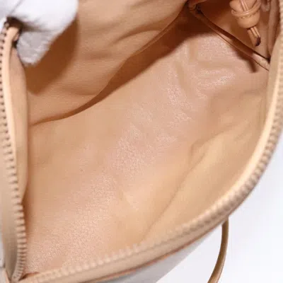 Pre-owned Celine Céline Macadam Beige Canvas Shoulder Bag () In Sand