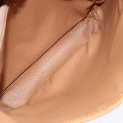 Pre-owned Celine Céline Macadam Beige Canvas Tote Bag () In Sand