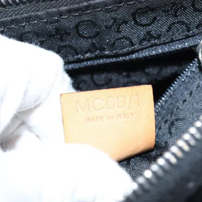 Pre-owned Celine Céline Macadam Black Canvas Shoulder Bag ()