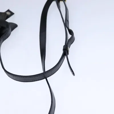 Pre-owned Celine Céline Macadam Black Canvas Shoulder Bag ()