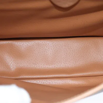 Pre-owned Celine Céline Macadam Brown Canvas Shoulder Bag ()