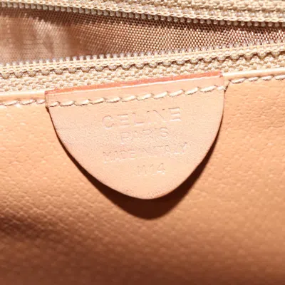 Pre-owned Celine Céline Macadam Brown Canvas Shoulder Bag ()