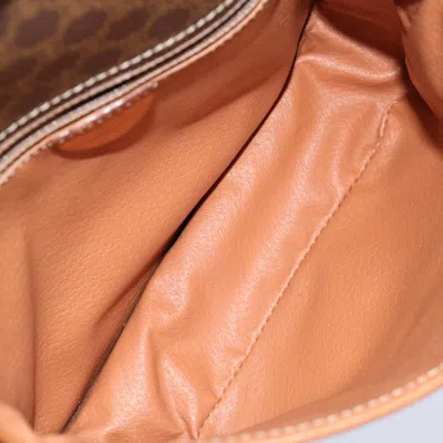 Pre-owned Celine Céline Macadam Brown Canvas Shoulder Bag ()