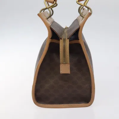 Pre-owned Celine Céline Macadam Brown Canvas Tote Bag ()