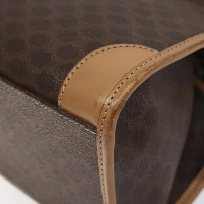 Pre-owned Celine Céline Macadam Brown Canvas Tote Bag ()