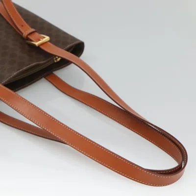 Pre-owned Celine Céline Macadam Brown Canvas Tote Bag ()