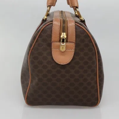 Pre-owned Celine Céline Macadam Brown Canvas Tote Bag ()