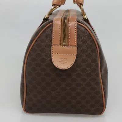 Pre-owned Celine Céline Macadam Brown Canvas Tote Bag ()