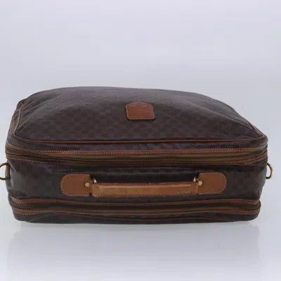 Pre-owned Celine Céline Macadam Brown Canvas Travel Bag ()