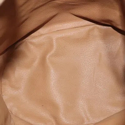 Pre-owned Celine Céline Macadam Brown,gold Canvas Shoulder Bag () In Multi