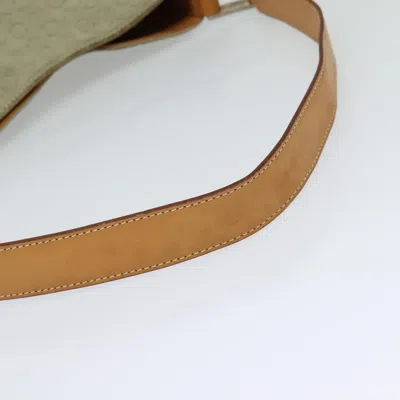 Pre-owned Celine Céline Macadam Grey Canvas Shoulder Bag () In Gray