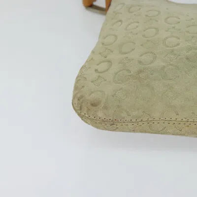 Pre-owned Celine Céline Macadam Grey Canvas Shoulder Bag () In Gray