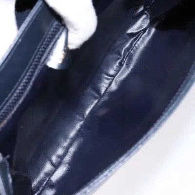 Pre-owned Celine Céline Navy Leather Shoulder Bag () In Blue