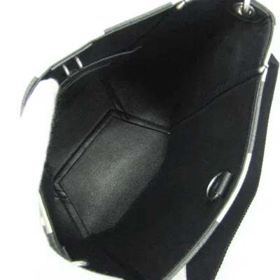 Pre-owned Celine Céline Seau Sangle White Canvas Shoulder Bag ()